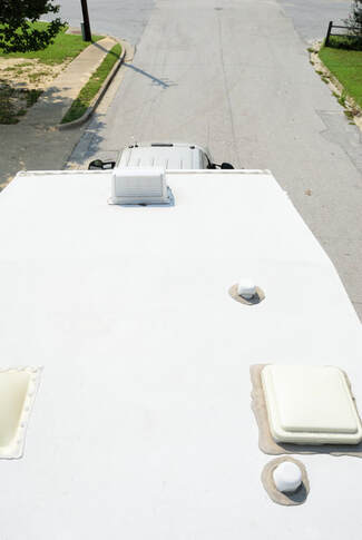 camper epdm rubber roofing